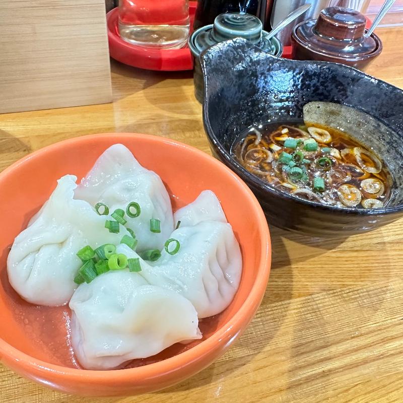 ゆでぎょうざ豚ニラ4ケ(麺寿 とものや)