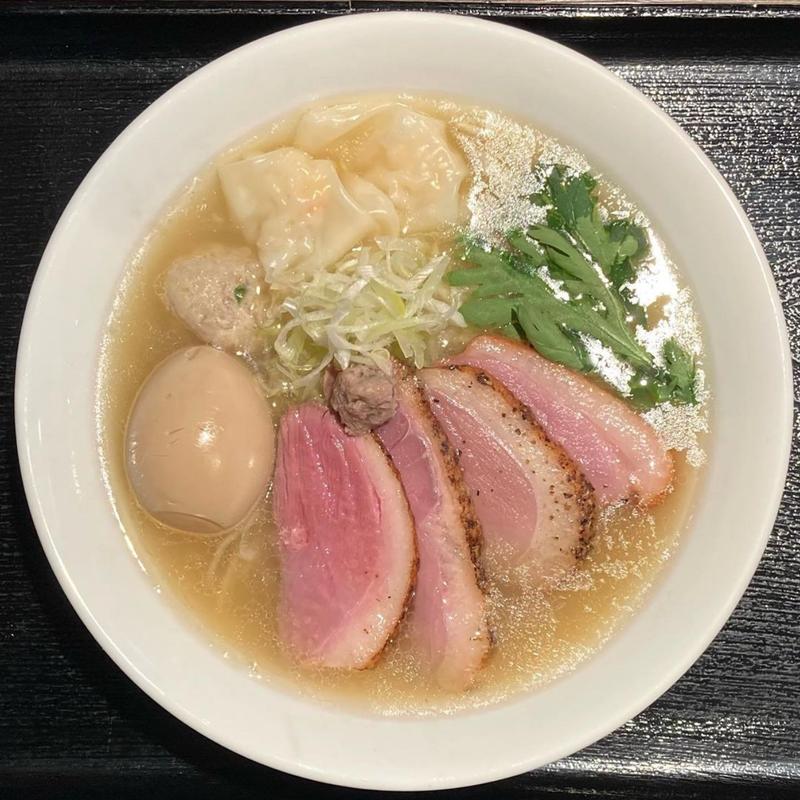 鴨出汁中華蕎麦(塩)(鴨出汁中華蕎麦麺屋yoshiki)