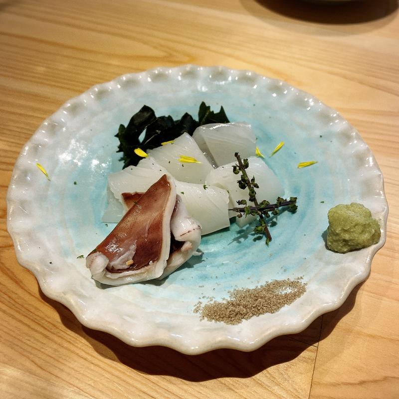 白いか刺身(味のごんどう)