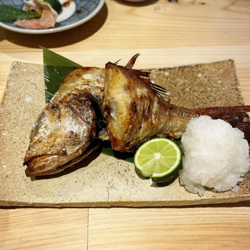 極上のどぐろ塩焼き1/2尾(味のごんどう)