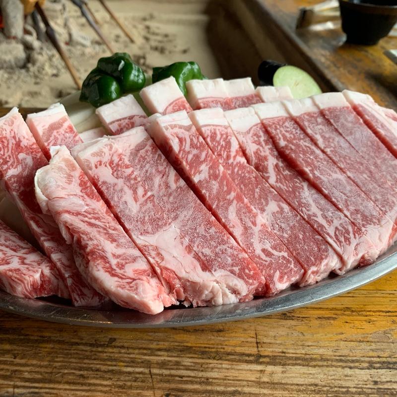 阿蘇のあか牛ロース定食(有限会社高森田楽村)