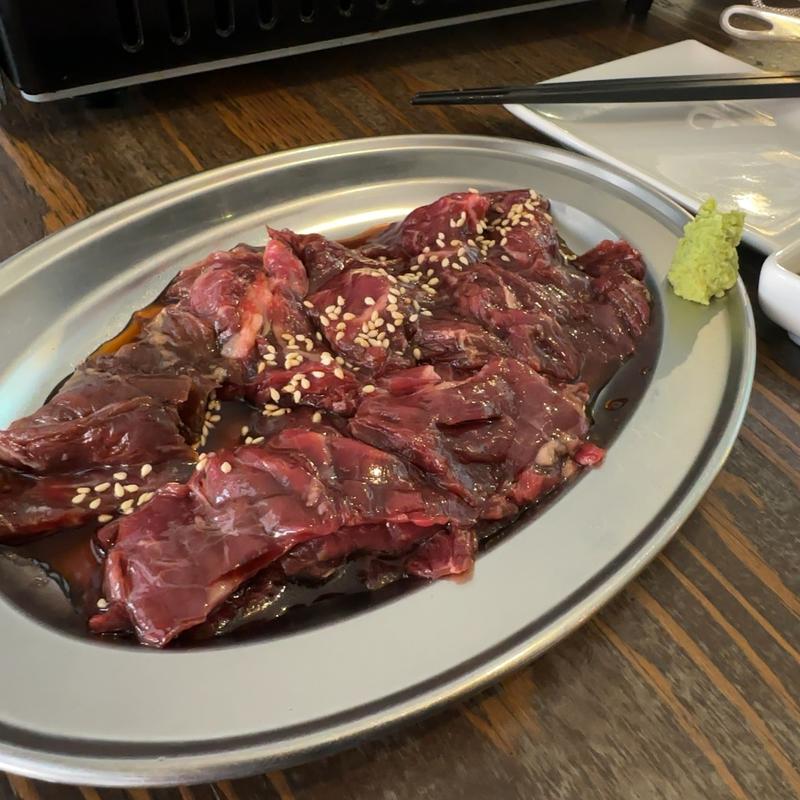 ハラミ焼肉ランチ(大衆焼肉りゅえる)