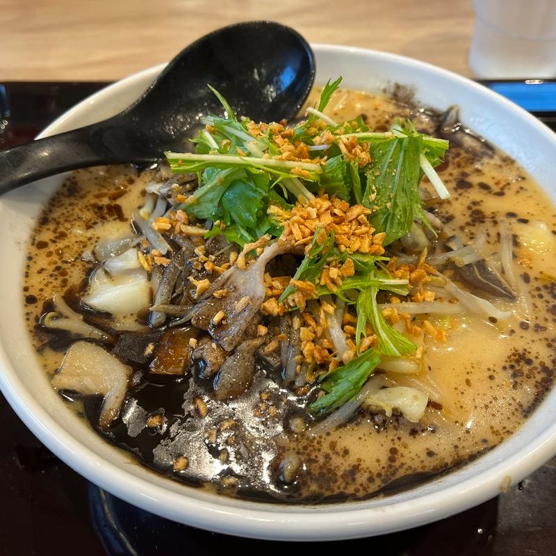 マー油タンメン(埼玉タンメン 山田太郎 大和田店)