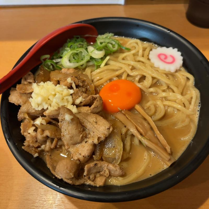 肉玉そば 大盛(元祖おかず系ラーメン 肉玉そばおとど 北松戸店)