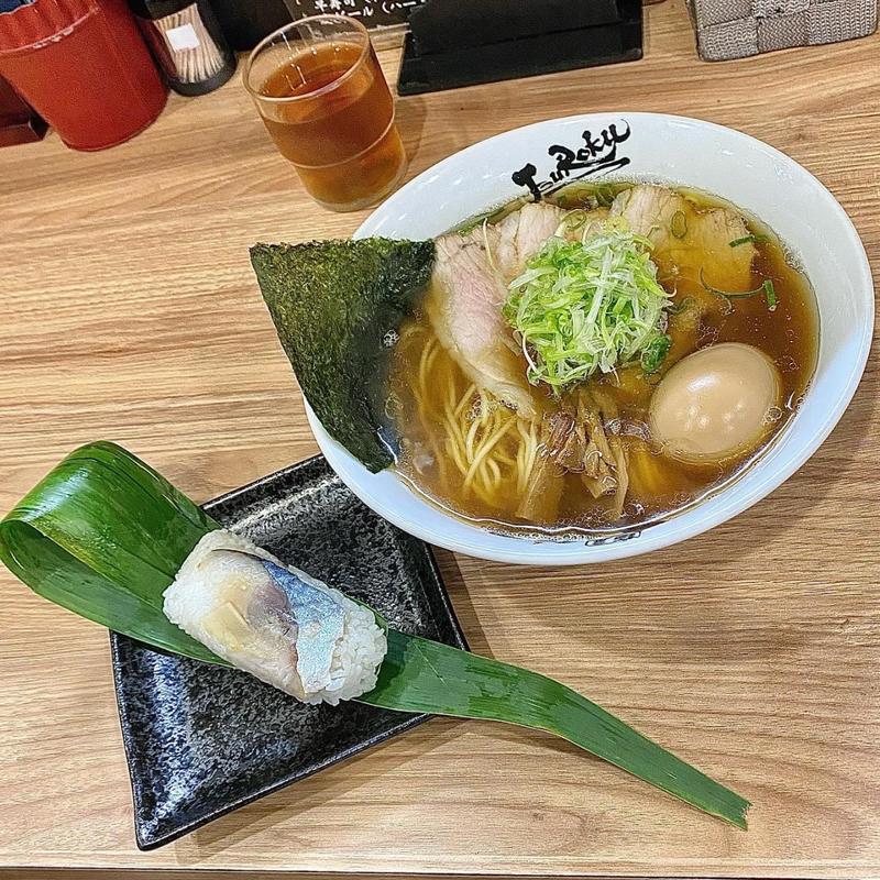 煮干し醤油&早寿司(麺屋 丈六)