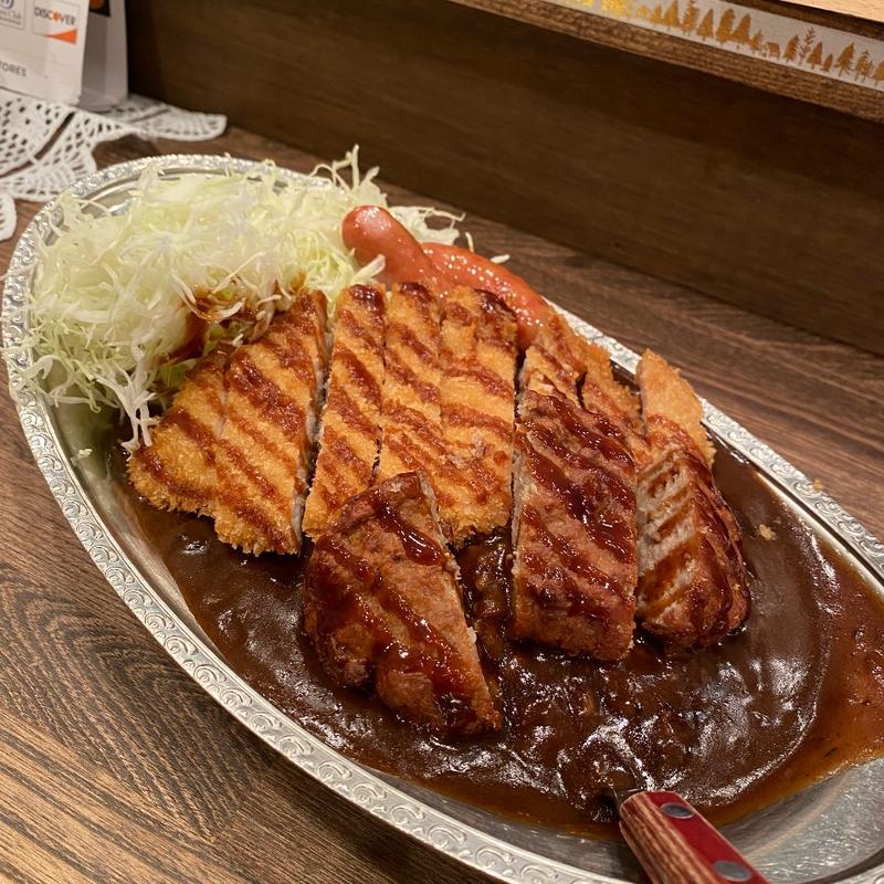 Lセットカレー 大(ターバンカレーゲートシティ大崎店)