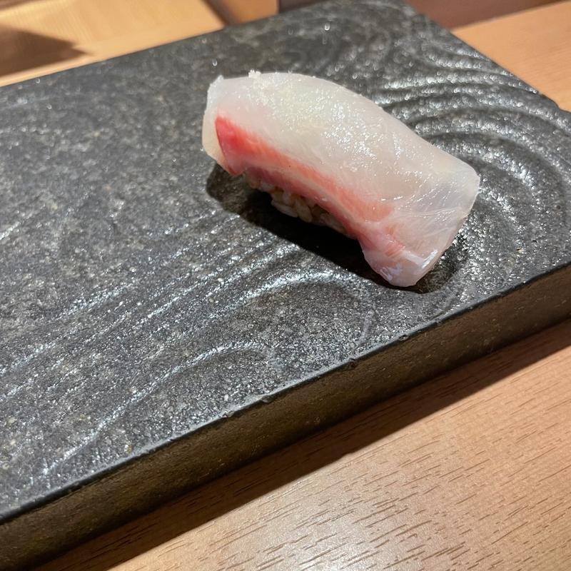 鯛昆布じめ(鮨 仙酢 本店)