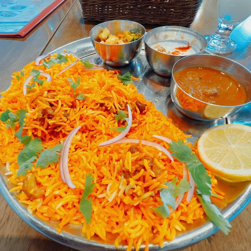 日替わりビリヤニ　ランチ　🍖マトン🍖(アジアンダイニング LUMBINI おおたかの森店)