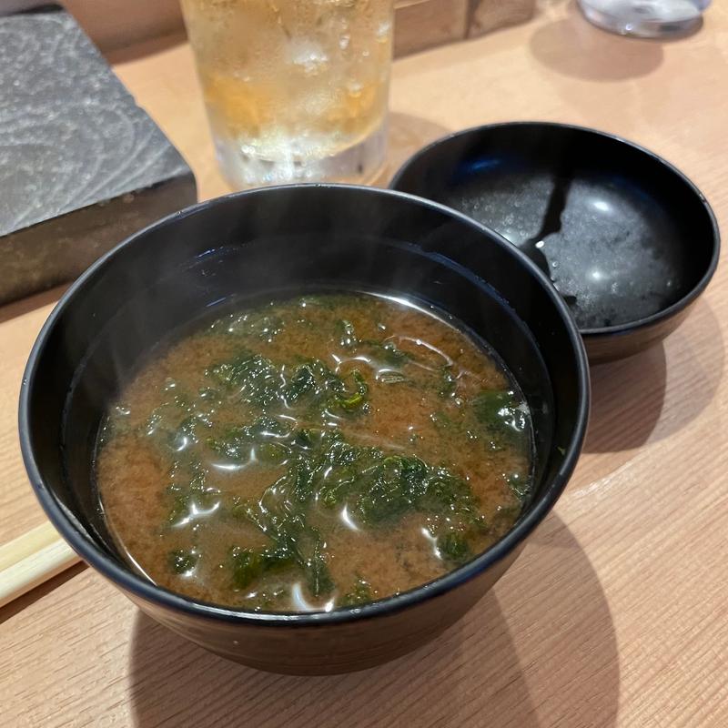 赤だし(鮨 仙酢 本店)