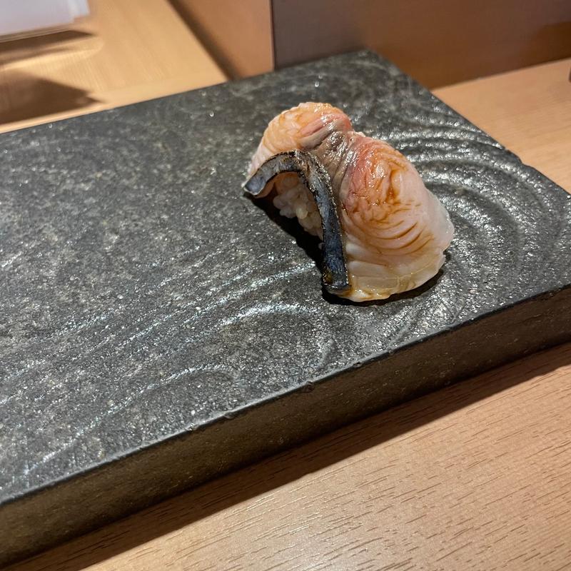 サワラ昆布締め(鮨 仙酢 本店)