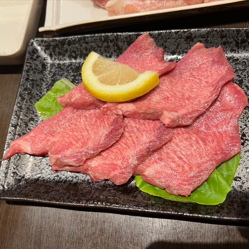 タン塩(炭火焼肉たわら屋)