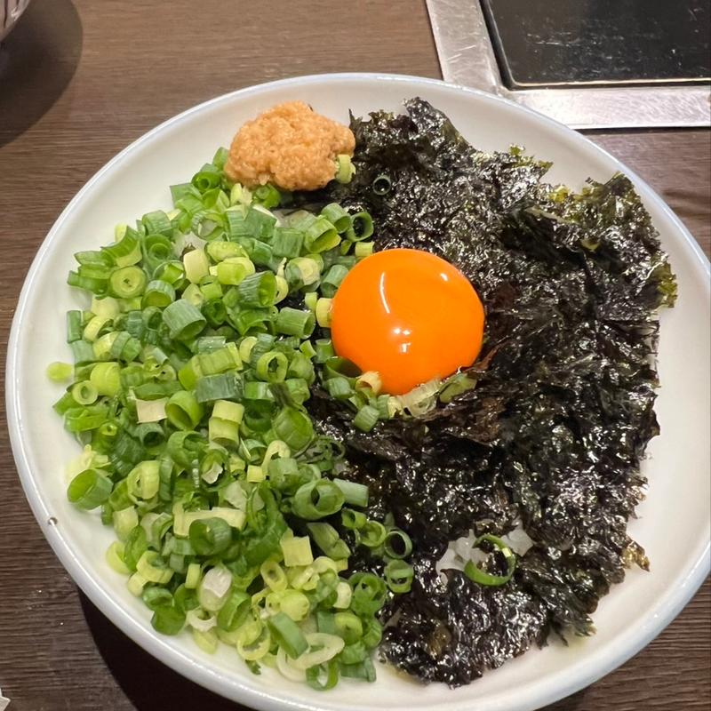 山わさびごはん(炭火焼肉たわら屋)