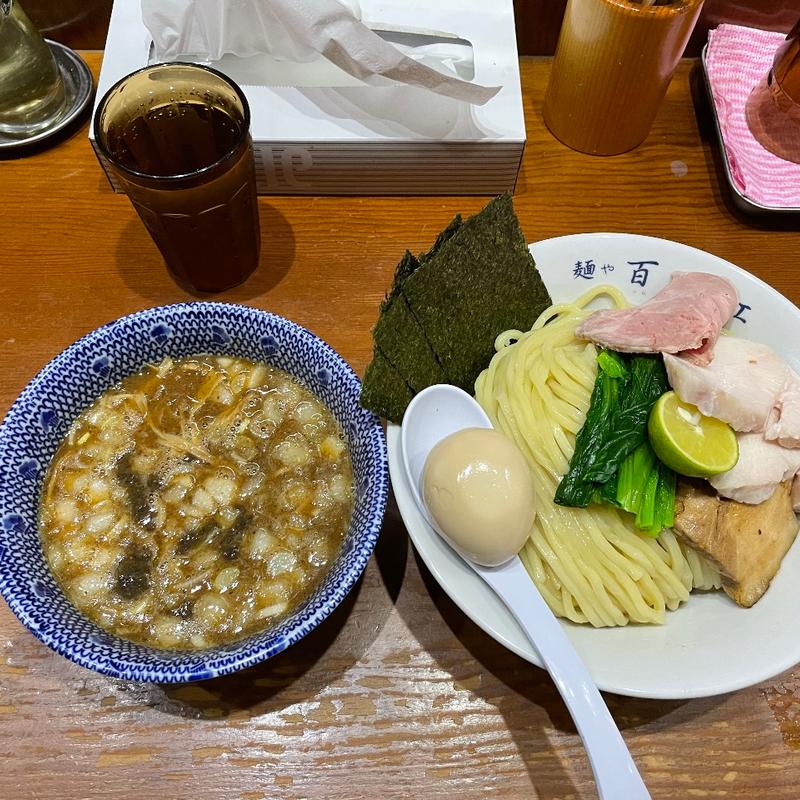 特製煮干しつけ麺(中華そば つけ麺 百日紅 新宿店)