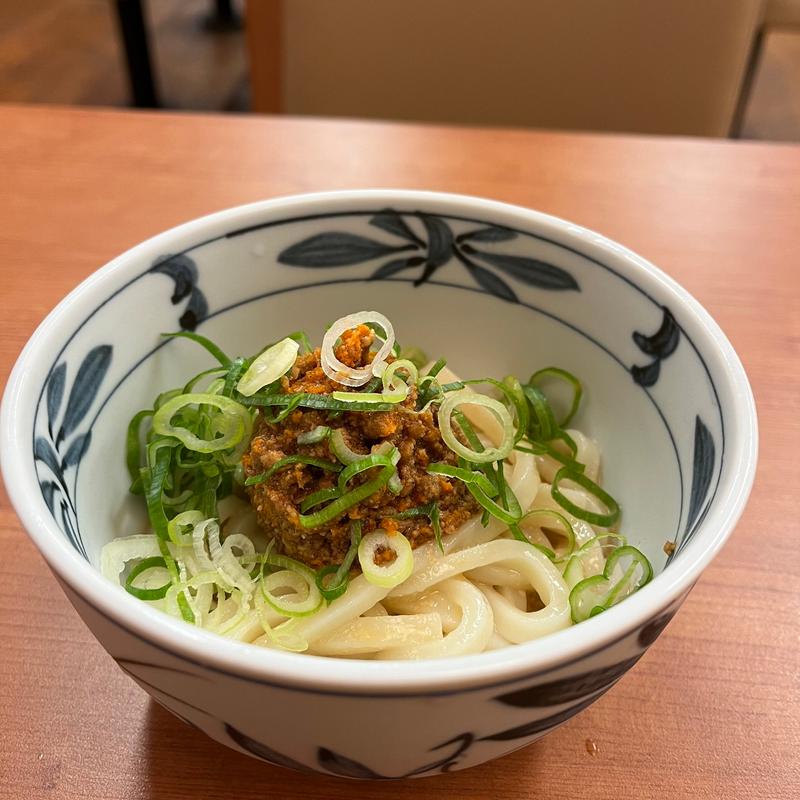 冷やし坦々小うどん(かつ庵 桶川朝日店)