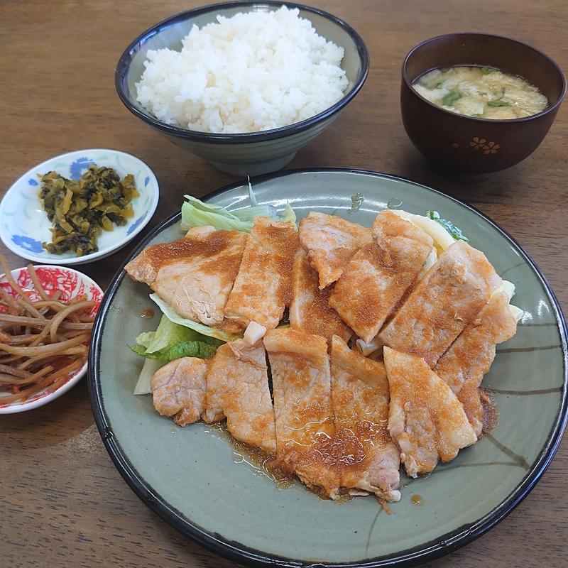 生姜焼きライス(マスダ食堂 )