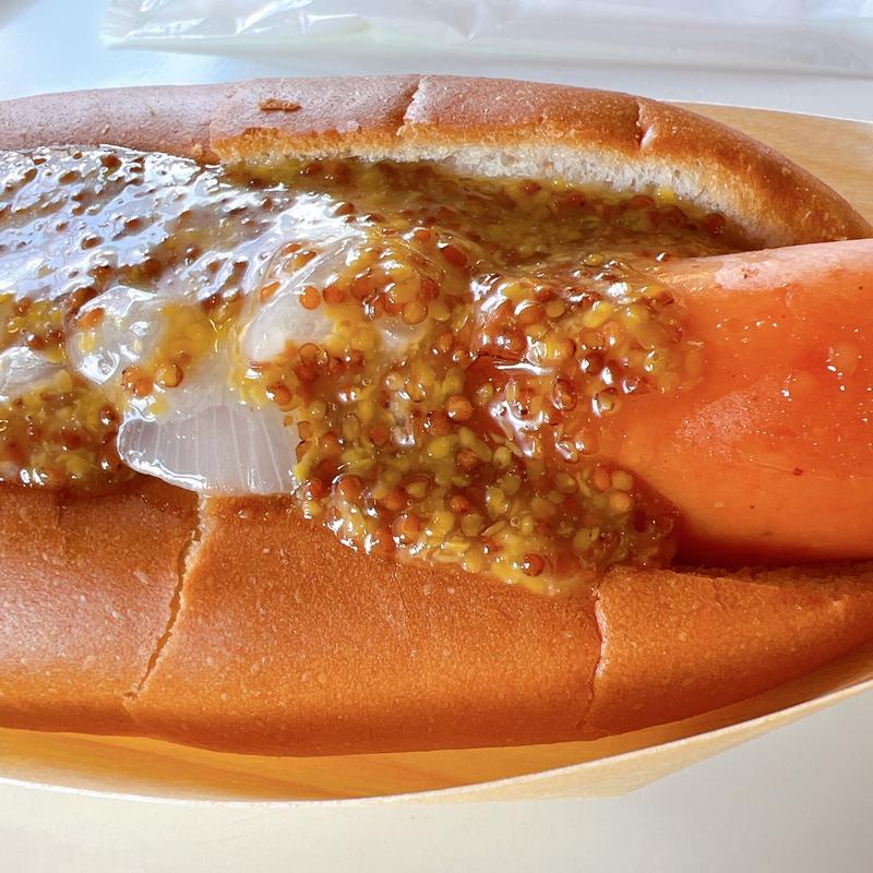 🌭ホットドッグ ハニーマスタード(マリオンクレープ 東京タワー店 （MARION CREPES）)
