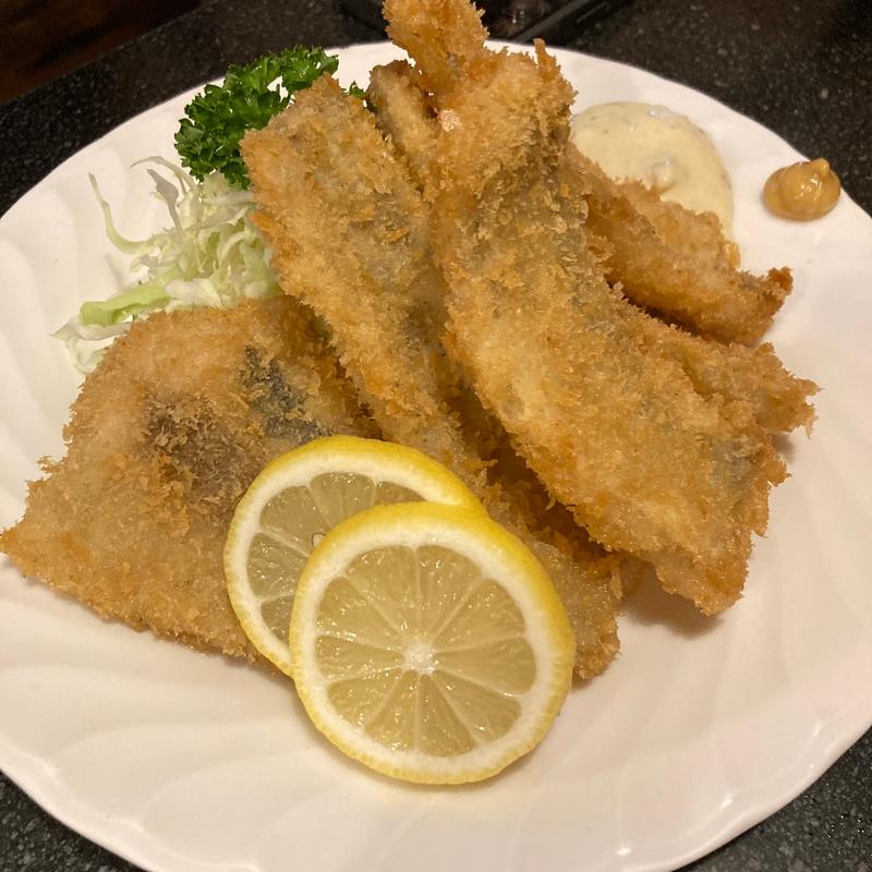 アジフライおまけつき(くいのみ屋とき)
