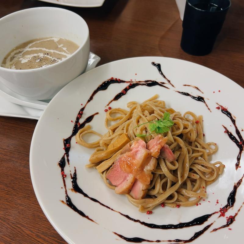 紀州鴨の塩つけそば〜イチジクソースを添えて〜(麺麓menroku)