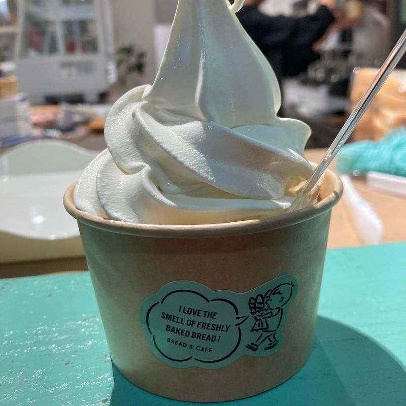 ソフトクリーム(BREAD＆CAFE)