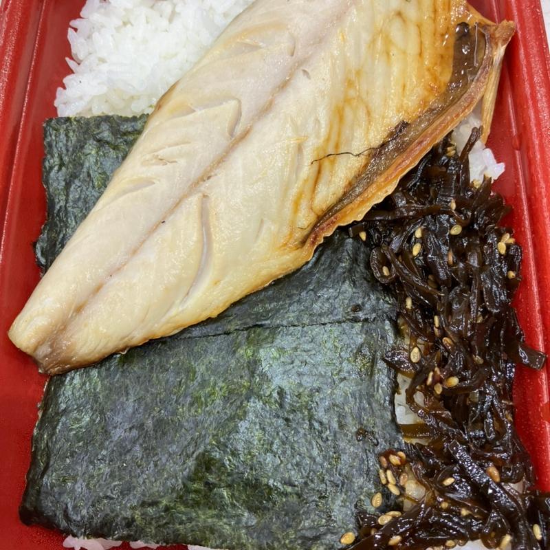 塩サバ焼きの海苔弁(セイコーマート 大通ビッセ店)