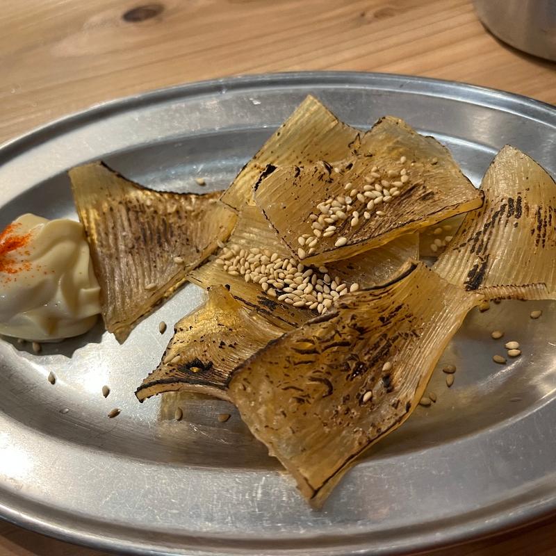 えいひれの炙り(きぶんや本店)