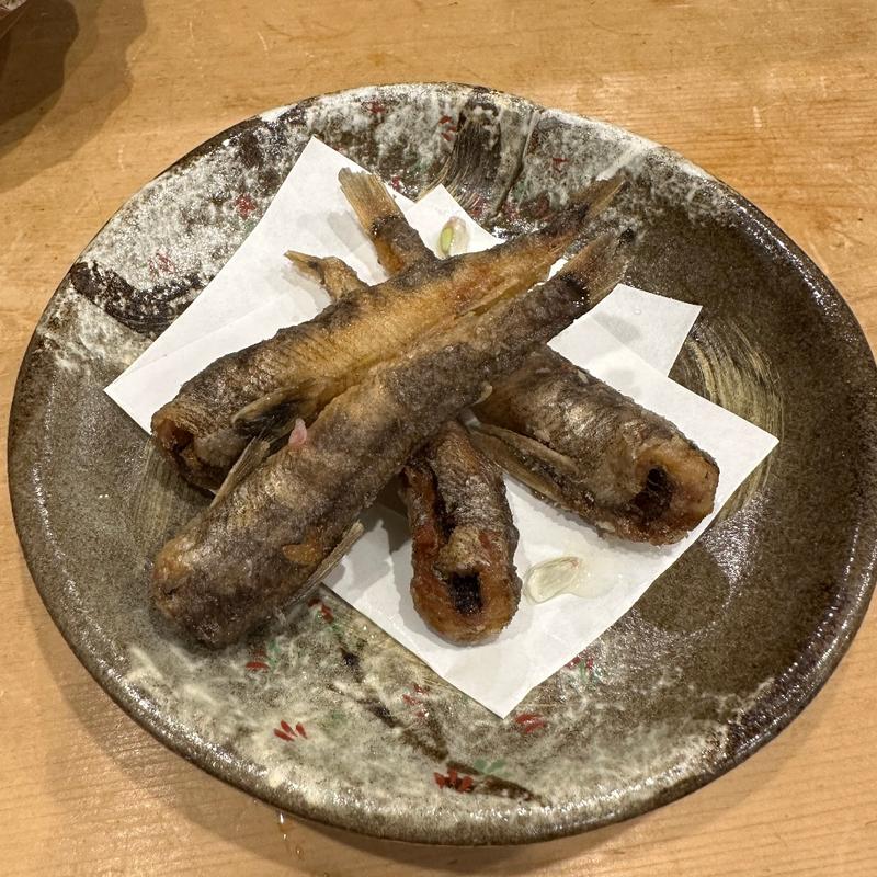 メヒカリの唐揚げ(すし幸)