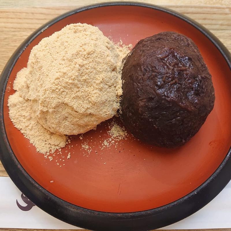 つぶ餡 きな粉(甘味おかめ 東京交通会館店)