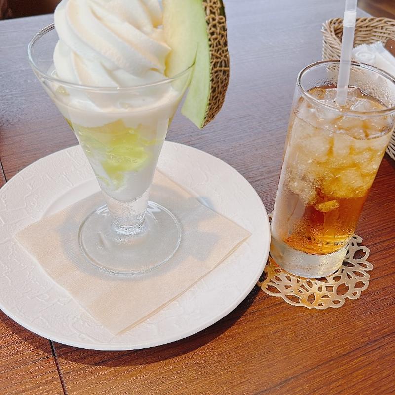 メロン紅茶(パティスリー・ル・フカサク（LE・FUKASAKU）)