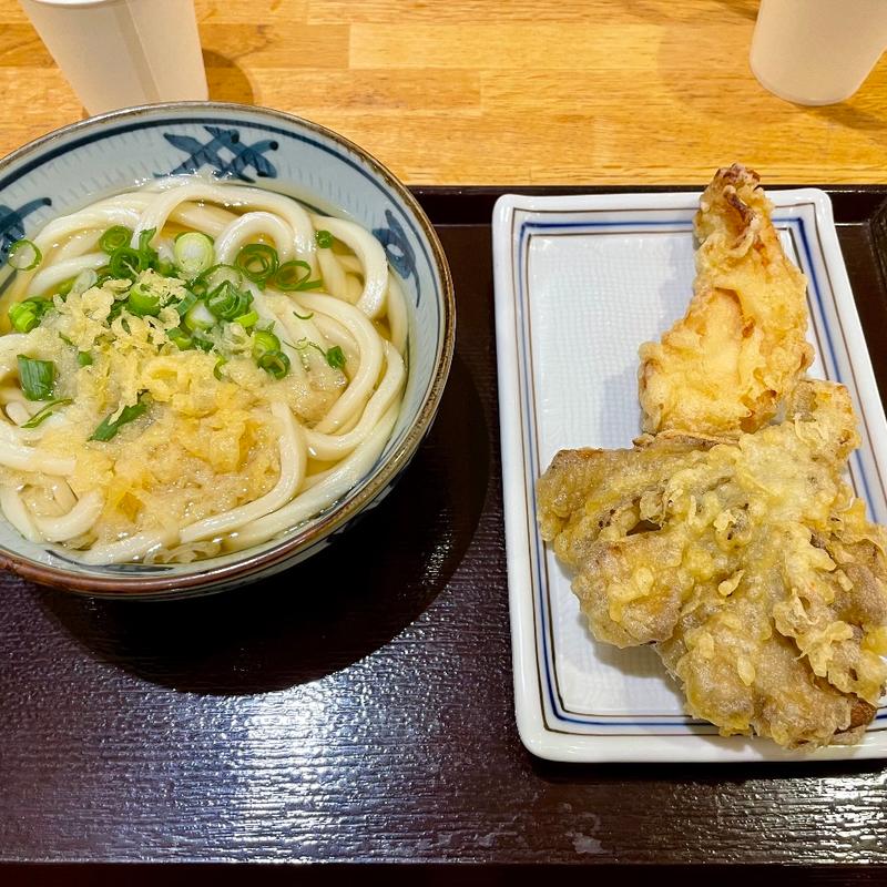 かけうどん(宮武讃岐うどん 東京スカイツリータウンソラマチ店)