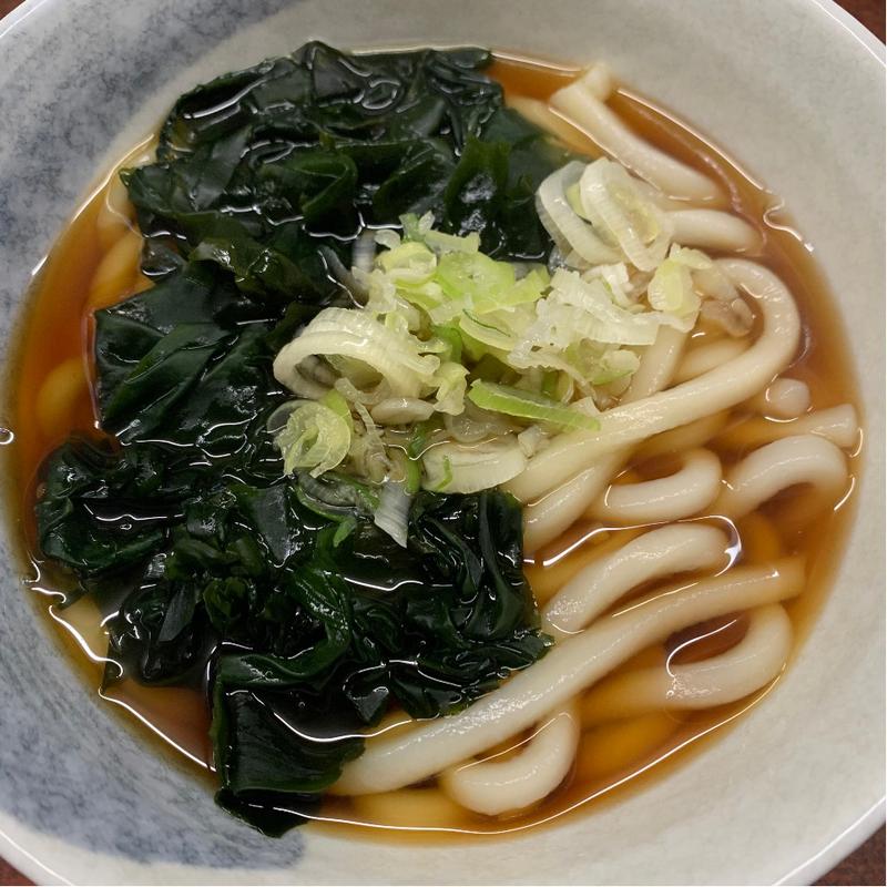 わかめうどん(そば処 寅さん)