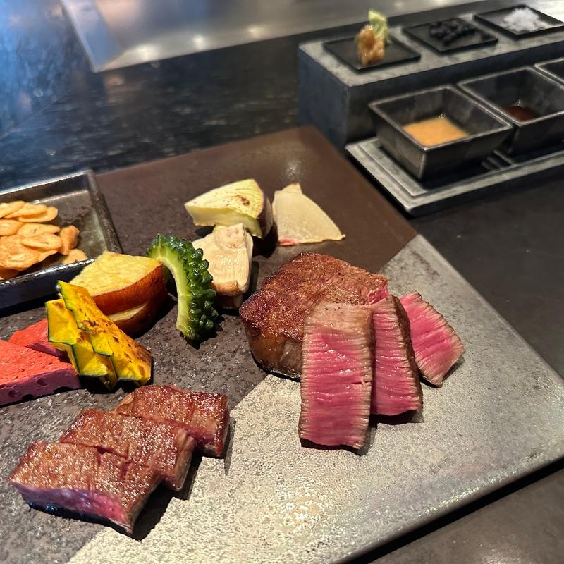 鉄板焼 ランチコース(ザ・リッツ・カールトン東京 )