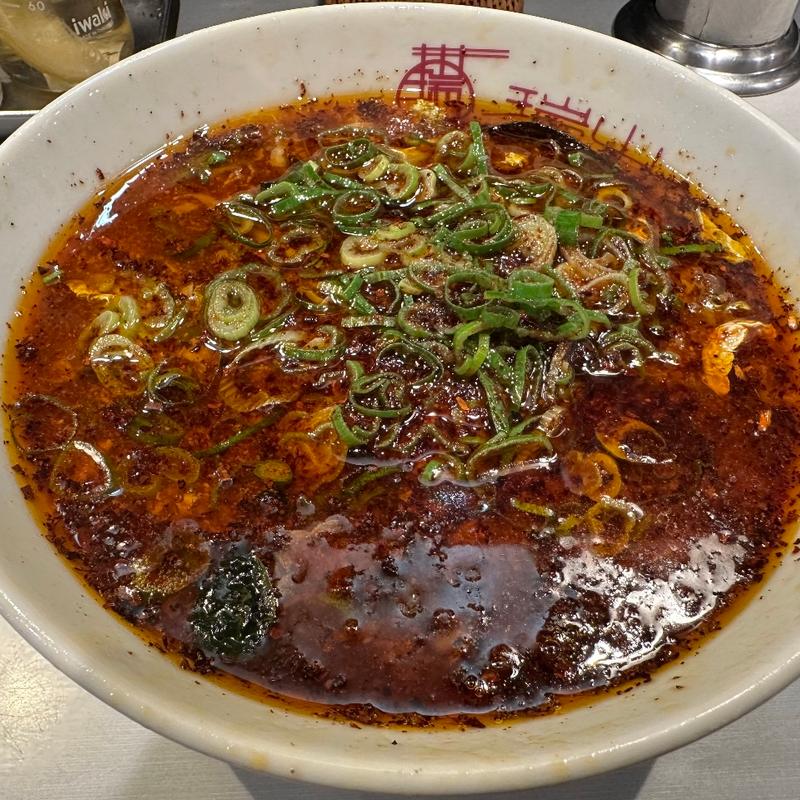 水煮牛筋湯麺(中華蕎麦 瑞山)