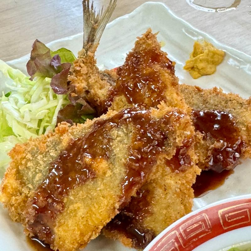 アジフライ(丸福食堂)