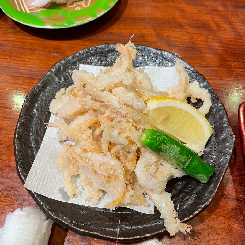白エビの唐揚げ(もりもり寿し 近江町店 )