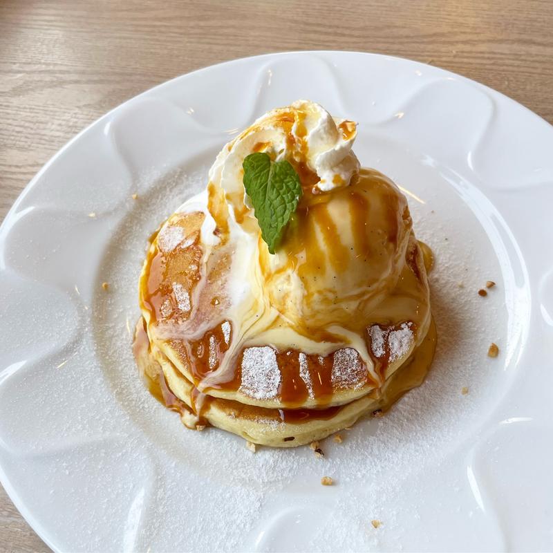 キャラメルハニーパンケーキ(デニーズ 三軒茶屋店 )