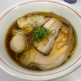 ワンタン醤油ラーメン+味玉トッピング(京阪百貨店 守口店 )