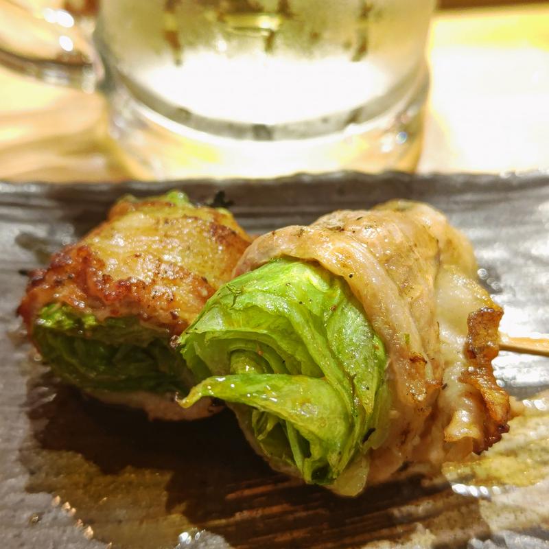 レタス巻き(博多小皿 煙巻)