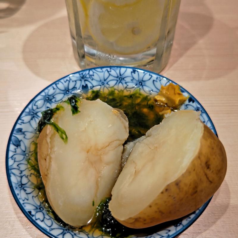 海おでん じゃがいも(貝 刺身専門店 しらはら )