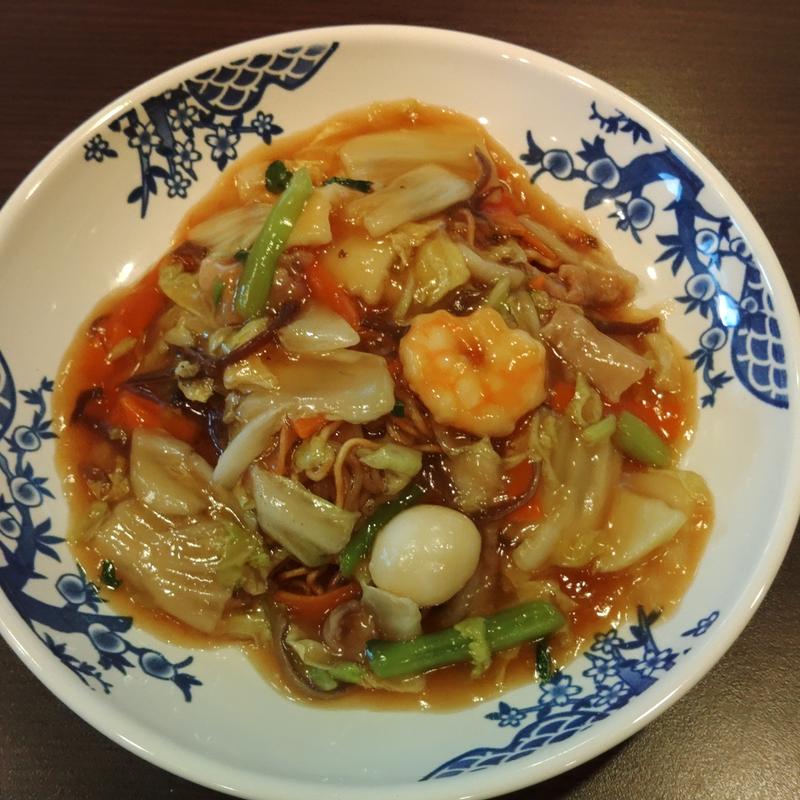 餡掛け焼そば(バーミヤン 青砥駅前店)