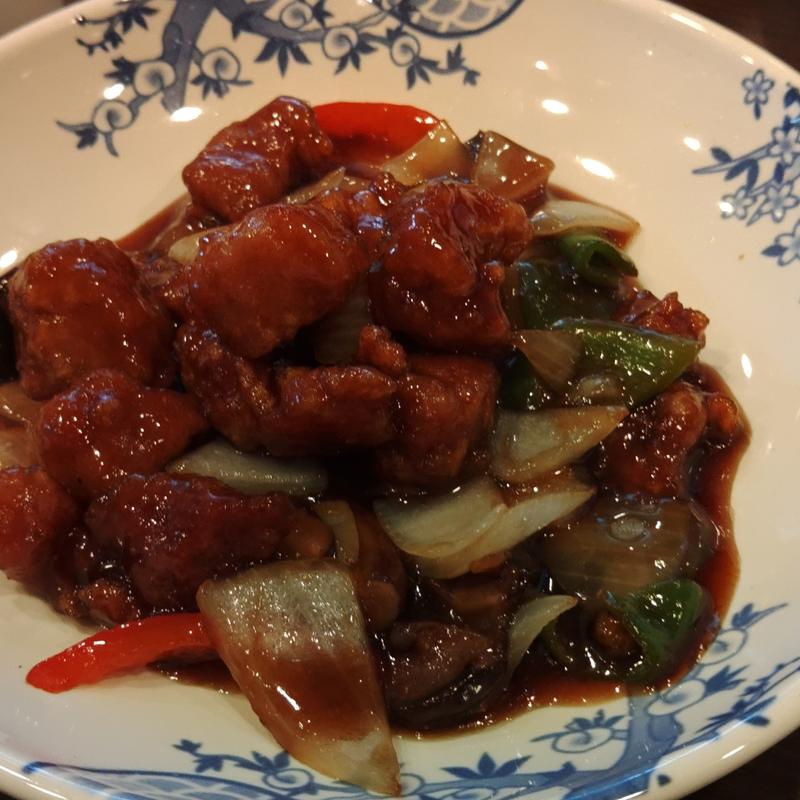 黒酢酢豚(バーミヤン 青砥駅前店)