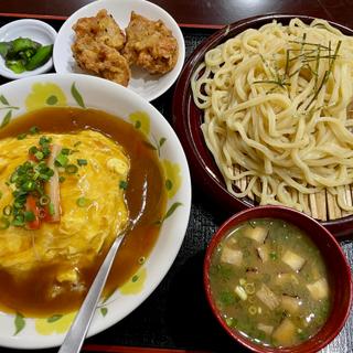 自家製つけ麺Bセット(台湾料理福吉順 西区店)