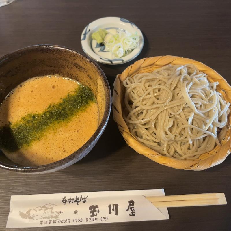 とろろそば(手打ち蕎麦 玉川屋)
