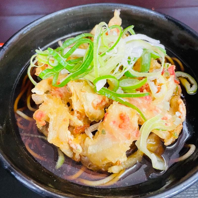 天ぷらそば(天かめ 両国店)