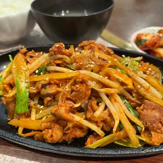辛味噌プルコギ定食(カンナム 中村橋店)