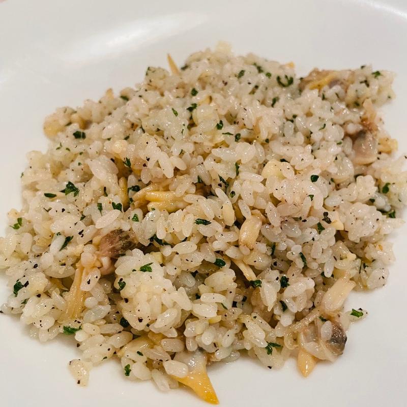 ガーリックアサリピラフ(銀座シシリア （Sicilia）)