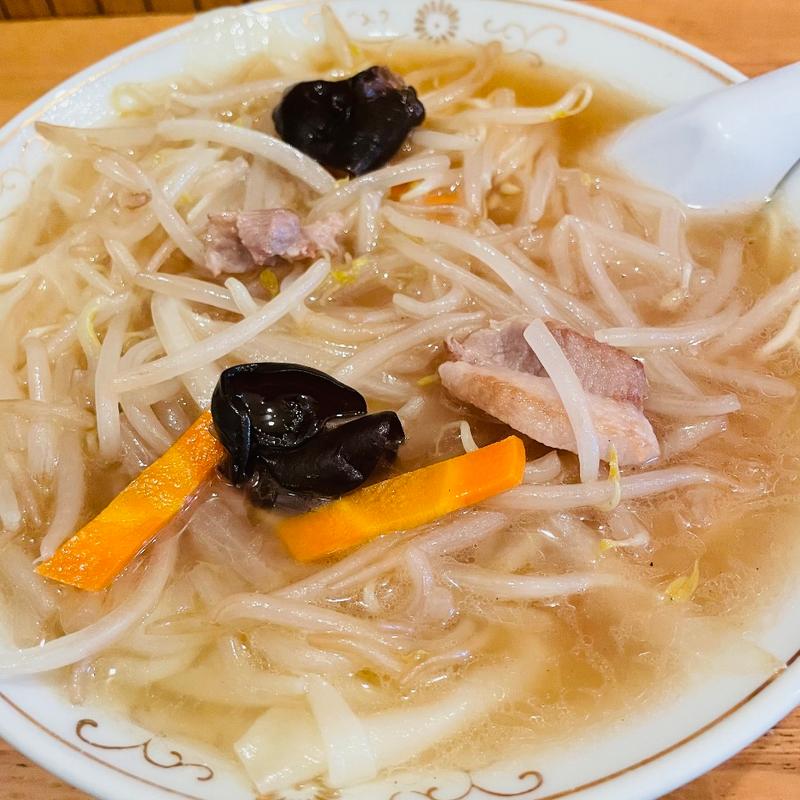 もやしワンタン麺(中華そば ふくや)