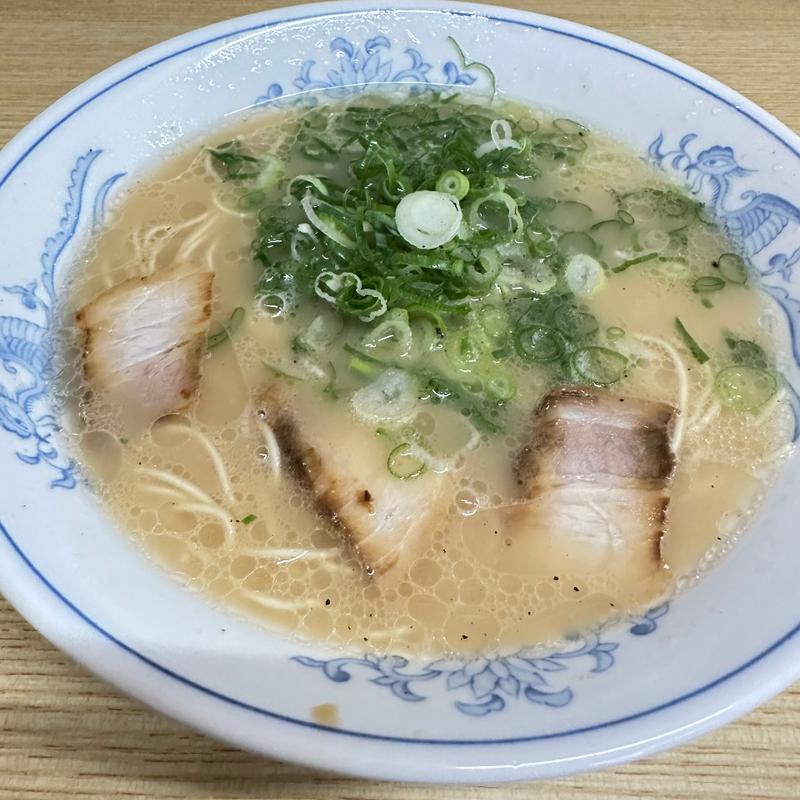 ネギラーメン(長浜ラーメン とことん亭)