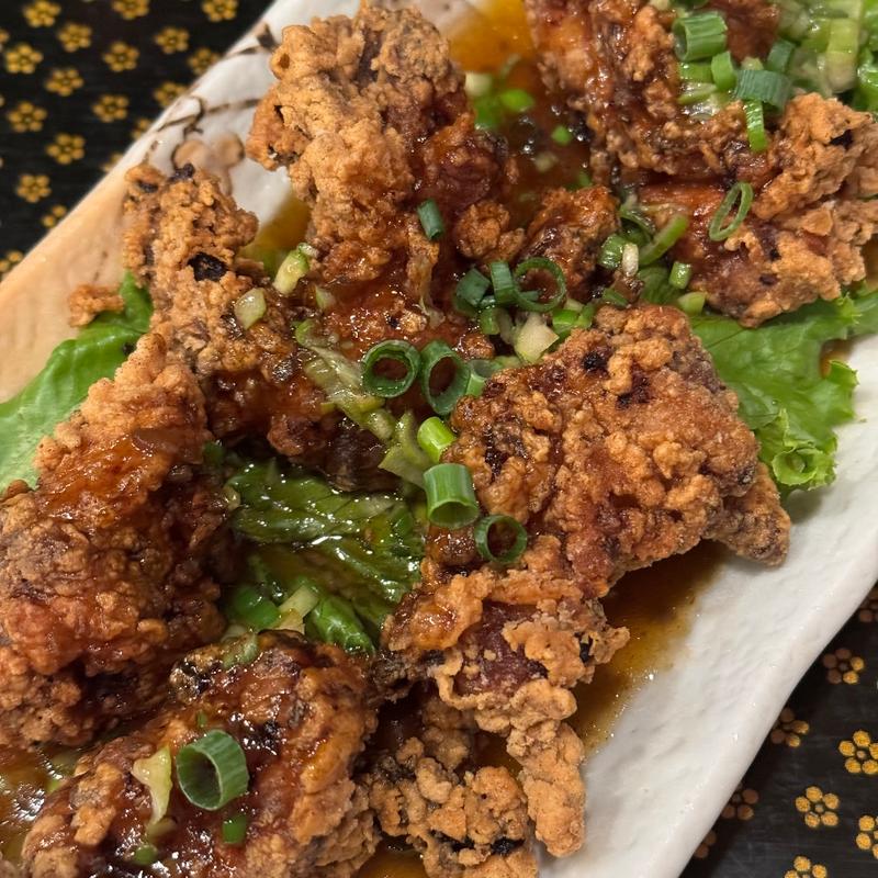 特製　鶏もも肉の甘酢あんかけ(かぐら)