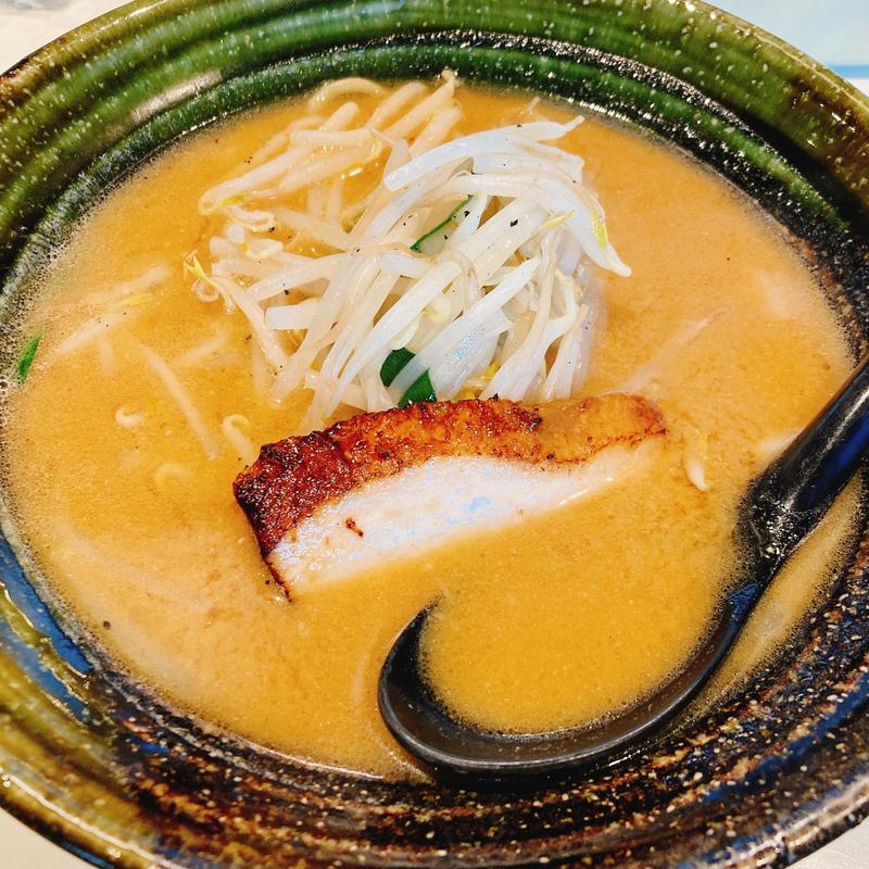 半麺（赤みそ）(蘭丸)