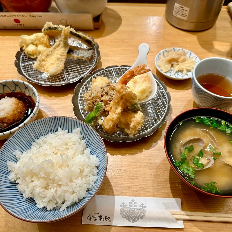 天ぷらめし(日本橋 天ぷらめし 金子半之助 アークヒルズ店)